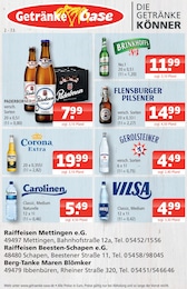 Getränke Oase Prospekt für Neuenkirchen: "Aktuelle Angebote", 1 Seite, 02.03.2026 - 07.03.2026