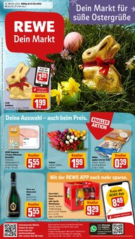 REWE Prospekt "Dein Markt" mit 23 Seiten