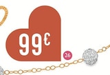Collier cristaux de synthèse et résine, à 99,00 € dans le catalogue E.Leclerc