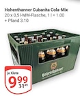 Cubanita Cola-Mix im Angebot bei GLOBUS in Waldkraiburg Cubanita Cola-Mix Angebote von Hohenthanner bei GLOBUS Waldkraiburg für 9,99 €