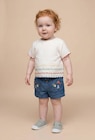 Blouse manches courtes fantaisie en coton BIO GOTS à 9,59 € dans le catalogue Monoprix Margaret