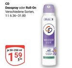Deospray Angebote von CD bei GLOBUS Herne für 1,59 €