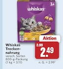Trockennahrung im Angebot bei combi in Paderborn Trockennahrung Angebote von Whiskas bei combi Paderborn für 2,49 €