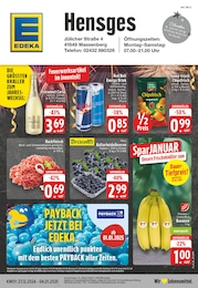 EDEKA Prospekt für Erkelenz: "Aktuelle Angebote", 28 Seiten, 27.12.2024 - 04.01.2025