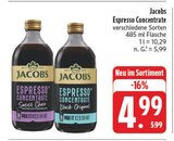 Espresso Concentrate Sweet Choc Angebote von Jacobs bei EDEKA Plauen für 4,99 €