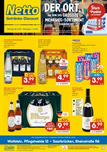 Netto Marken-Discount Prospekt DER ORT, AN DEM DU IMMER AUSGEZEICHNETE PREISE FINDEST. mit 6 Seiten