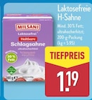 Laktosefreie H-Sahne Angebote von Milsani bei ALDI Nord Hameln für 1,19 €