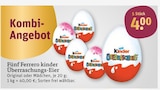 Aktuelles Fünf kinder Überraschungs-Eier Angebot bei tegut in Fürth ab 4,00 €