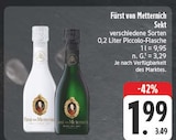 Sekt Angebote von Fürst von Metternich bei E center Amberg für 1,99 €