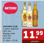 Aktuelles Havana Club Angebot bei Getränke Quelle WVG in Halle (Saale) ab 11,99 €