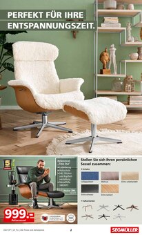 Relaxsessel im Segmüller Prospekt "Sessel Spezial" mit 12 Seiten (München)