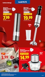 Offre Hachoir électrique dans le catalogue Lidl du moment à la page 73