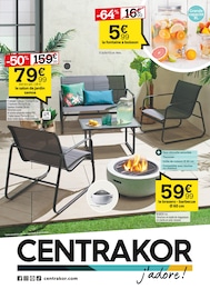 Offre Salon De Jardin dans le catalogue Centrakor du moment à la page 1