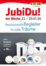 BabyOne Prospekt "Jubidu! Der Woche", 3 Seiten, für Friesoythe, 23.01.2020 - 29.01.2020 BabyOne Prospekt "Jubidu! Der Woche", 3 Seiten, für Friesoythe, 23.01.2020 - 29.01.2020