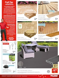 Terrassendielen Angebot im aktuellen Hellweg Prospekt auf Seite 21