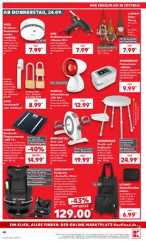 Personenwaage im Kaufland Prospekt "Hier bin ich richtig" mit 75 Seiten (Cottbus)
