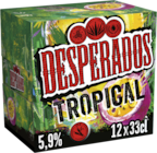 BIÈRE DESPERADOS TROPICAL - DESPERADOS en promo chez Auchan Hypermarché Villemomble à 17,55 €