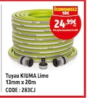 Screwfix Mondeville - Promo Tuyau KIUMA Lime Promo Tuyau KIUMA Lime à 24,99 € dans le catalogue Screwfix à Mondeville