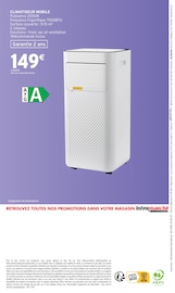 Promos Purificateur D'air dans le catalogue "LES OFFRES À NE PAS RATER ARTS MÉNAGERS" de Intermarché Super à la page 4 Promos Purificateur D'air dans le catalogue "LES OFFRES À NE PAS RATER ARTS MÉNAGERS" de Intermarché Super à la page 4