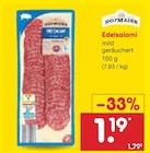 Edelsalami  im aktuellen Netto Marken-Discount Prospekt für 1,19 €