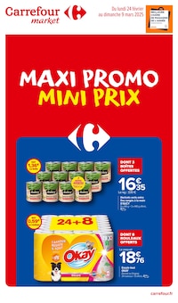 Promo Haricots Verts dans le catalogue Carrefour Market du moment à la page 1