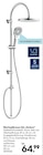 Überkopfbrause-Set Ventura von Valblue für 64,99 € bei Hellweg im Angebot Überkopfbrause-Set Ventura von Valblue im aktuellen Hellweg Prospekt