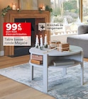Table basse ronde Magalie - MANGALIE - But à Montpellier Table basse ronde Magalie - MANGALIE en promo chez But Montpellier à 99,99 €