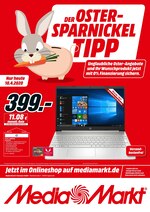 MediaMarkt Prospekt "DER OSTER-SPARNICKEL TIPP", 1 Seiten, für Bad Nenndorf, 10.04.2020 - 11.04.2020 MediaMarkt Prospekt "DER OSTER-SPARNICKEL TIPP", 1 Seiten, für Bad Nenndorf, 10.04.2020 - 11.04.2020