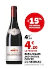 Beaujolais AOP rouge - Comte de Mesnard - Super U à Villeneuve-le-Roi Beaujolais AOP rouge - Comte de Mesnard en promo chez Super U Villeneuve-le-Roi à 4,20 €
