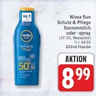 Sun Schutz & Pflege Sonnenmilch von Nivea im aktuellen EDEKA Prospekt