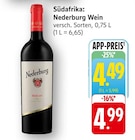 Wein Angebote von Nederburg bei E center Neustadt für 4,49 €