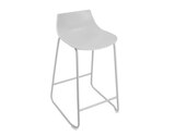 Promo Tabouret de bar KUMO blanc assise polypropylène structure acier 48x51x84 cm à 29,90 € dans le catalogue Brico Dépôt à Cantin