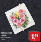 Schweinefiletspieße Angebote bei Markant Wismar für 1,49 €