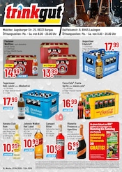 Aktueller Trinkgut Prospekt mit Bier, "Aktuelle Angebote", Seite 1