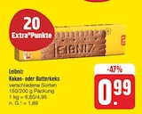 Kakao- oder Butterkeks bei nah und gut im Prospekt "" für 0,99 €