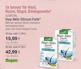 Haar Aktiv Silicium Forte von Alsiroyal im aktuellen VITALIA Reformhaus Prospekt für 15,99 €
