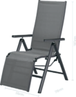 Aluminium-Relaxsessel Modell 'Houston' Angebote von LIVARNO bei Lidl Friedrichshafen für 44,99 €