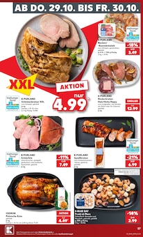 Braten im aktuellen Kaufland Prospekt (Oldenburg) Braten im Kaufland Prospekt "Hier bin ich richtig" mit 80 Seiten (Oldenburg)