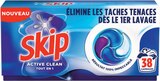 Lessive caps tout en 1 Active Clean - SKIP en promo chez Intermarché Super Montauban à 8,61 €