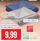 Coralfleecedecke im Angebot bei Kaufhaus Stolz in Neubrandenburg Coralfleecedecke Angebote von Casa Colori bei Kaufhaus Stolz Neubrandenburg für 9,99 €