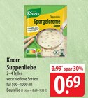 Suppenliebe Spargelcreme Suppe bei famila Nordost im Prospekt "" für 0,69 €