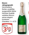 Jahrgangssekt Angebote von Mumm bei GLOBUS Neustadt für 3,55 €