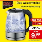 Glas Wasserkocher Angebote von DESKI bei Zimmermann Gronau für 9,99 €