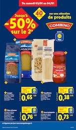 Prix et réduction Lasagnes dans le prospectus Lidl en cours Offre Lasagnes dans le catalogue Lidl du moment à la page 11