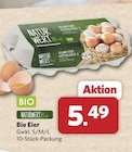 Bio Eier im Angebot bei combi in Herford Bio Eier Angebote von NATURWERT Bio bei combi Herford für 5,49 €