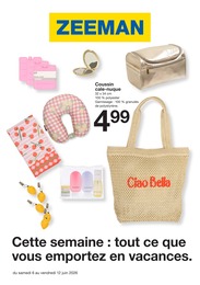 Prix et réduction Coussin dans le prospectus Zeeman en cours Offre Coussin dans le catalogue Zeeman du moment à la page 1