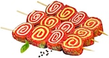 Aktuelle Fleisch Angebote bei REWE in Hildesheim Aktuelles Rinder- Rouladenspieß Angebot bei REWE in Hildesheim ab 1,69 €