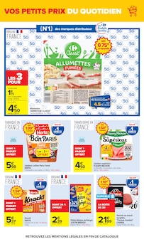 Promotion Hache dans le prospectus Carrefour, valable du 28/07/2026 au 10/08/2026 Promo Hache dans le catalogue Carrefour du moment à la page 9