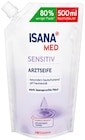 Arztseife Sensitiv Nachfüllbeutel Angebote von Isana Med bei Rossmann Berlin für 1,89 €