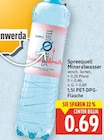 Mineralwasser von Spreequell für 0,69 € bei E center im Angebot Mineralwasser von Spreequell im aktuellen E center Prospekt
